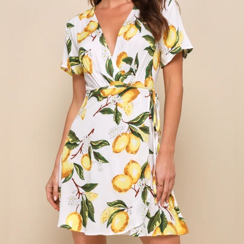 Wrap around dress